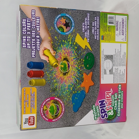 Host Pick- Free Add-on Item-Spin & Swirl Sidewalk Chalk set + Refills - Picture 5 of 8